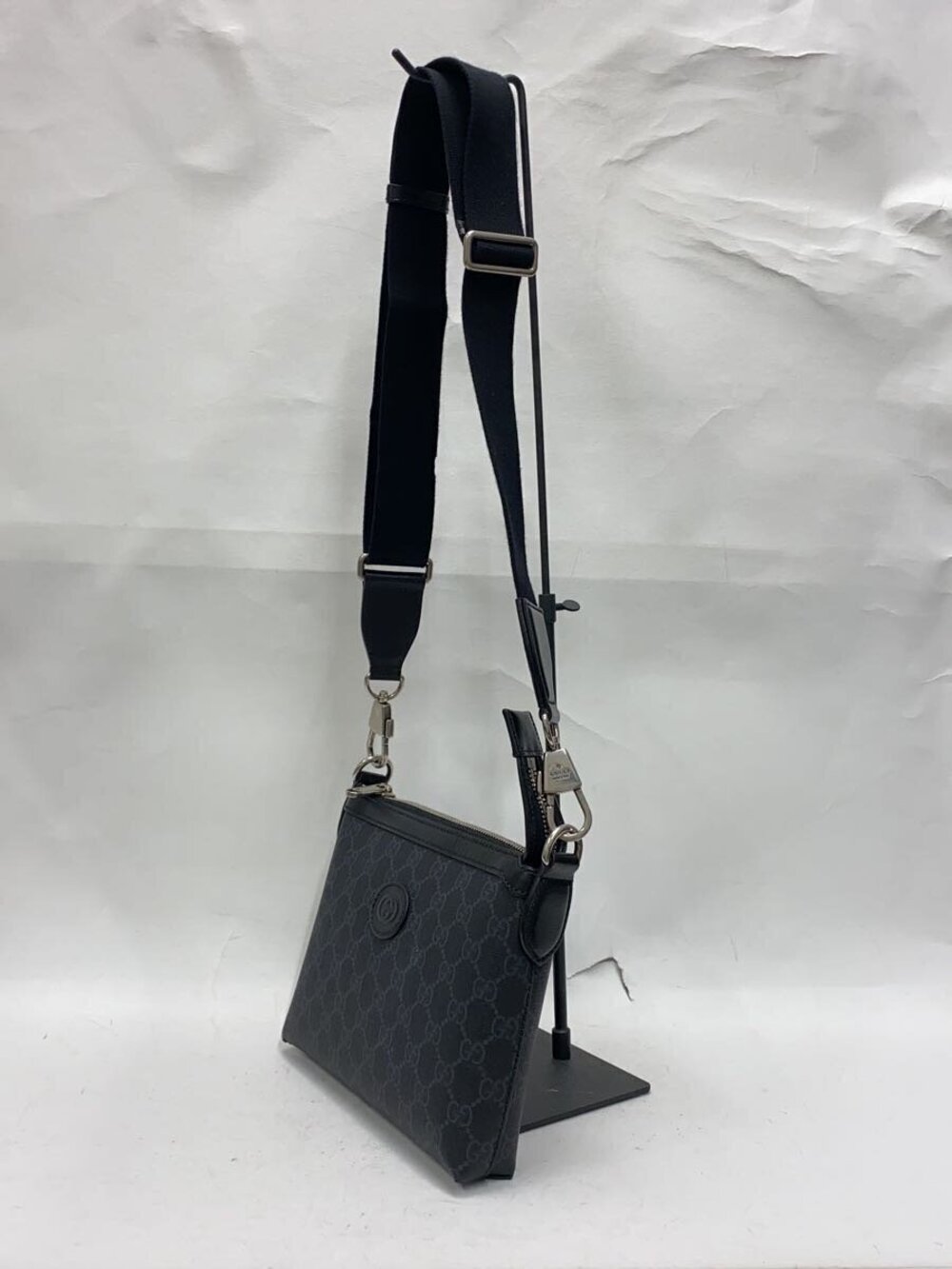 Gucci Shoulder Bag GG Supreme Black All over - Picture 2 of 7